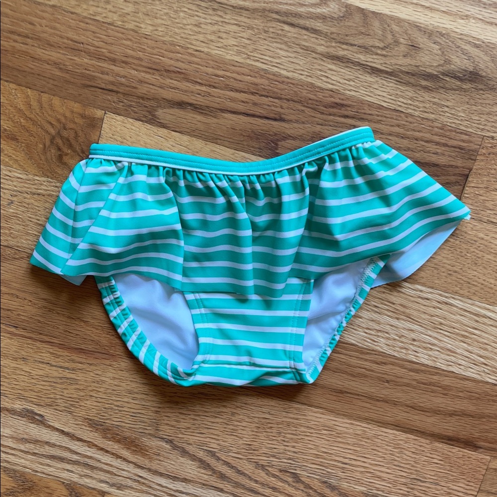 Hanna Andersson - Baby Rashguard & Skirted Bikini Bottom Set in Bold Poppy - Picture 7 of 10